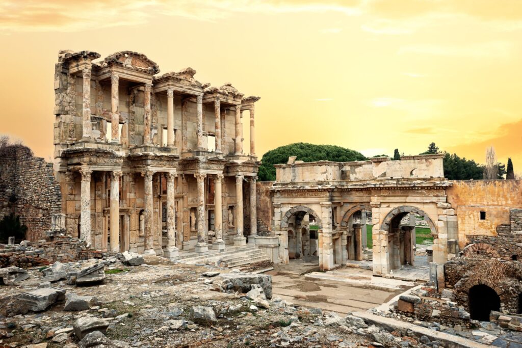 Ephesus ancient city in Turkey, one of the Seven Churches of Revelation and an important center of early Christianity